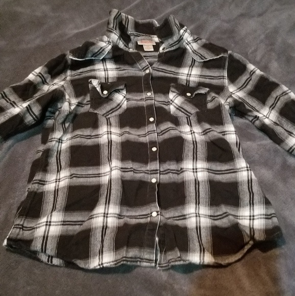 Mossimo Supply Co. Tops - Mossimo Flannel
